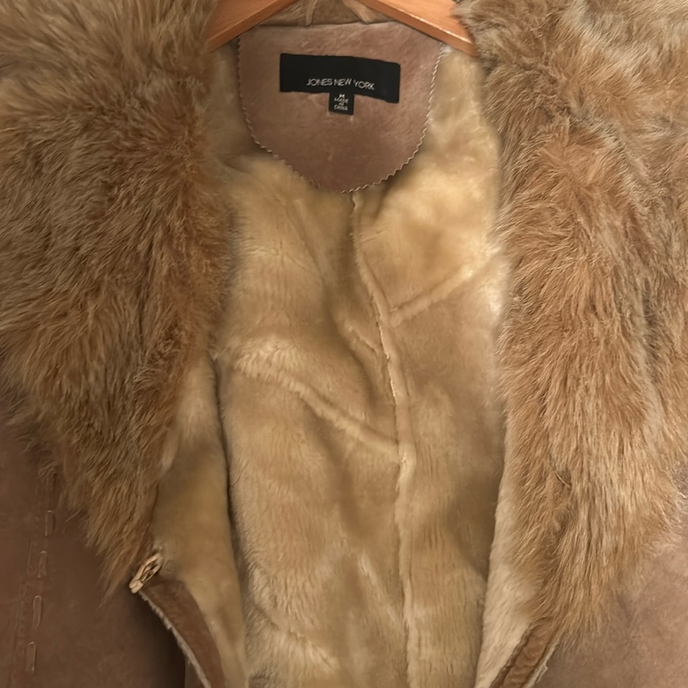 Jones New York Sherling Coat